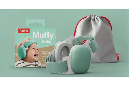 Alpine Muffy Baby aizsargaustiņas - zaļas