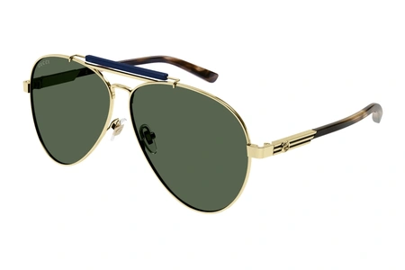 gucci, GG 1287S, мужские, угловой, металл