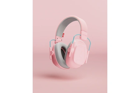 Alpine Muffy Kids aizsargaustiņas-rozā