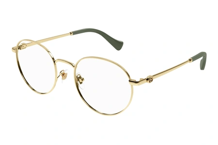 gucci, GG 1594O, мужские, oвал / круглый, металл