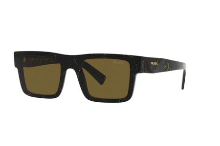 prada, SPR 19W, мужские, квадрат, пластик