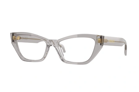 versace, 3373U, sievietēm, stūrains, plastika