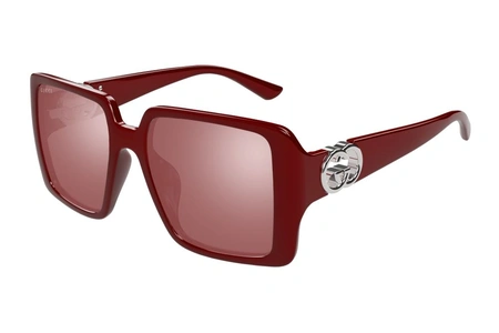 gucci, GG 1692SA, женские, квадрат, зеркальные, пластик