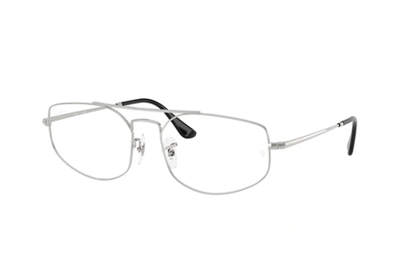 rayban, RB 6545, мужские, oвал / круглый, металл