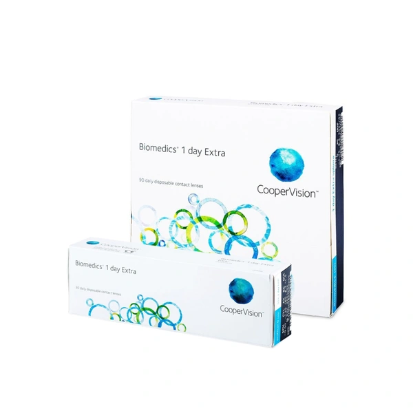 Biomedics® 1 day Extra (Vienas dienas kontaktlēcas)