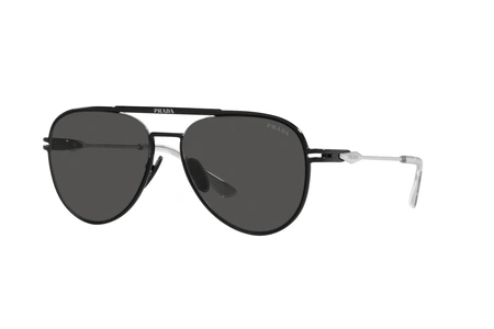 prada, SPR 54Z, мужские, oвал / круглый, металл