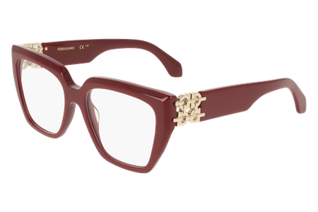 ferragamo, SF 3041E, sievietēm, stūrains, plastika