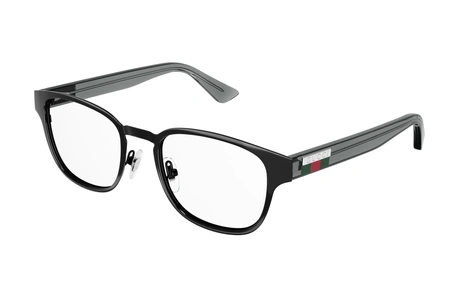 gucci, GG 1118O, vīriešiem, stūrains, metāla