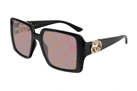 gucci, GG 1692S, sievietēm, plastika