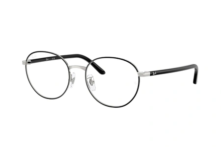 rayban, RB 6538D, мужские, oвал / круглый, металл