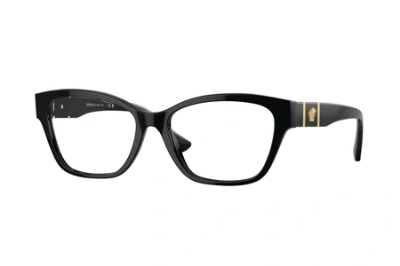versace, 3344, женские, угловой, пластик