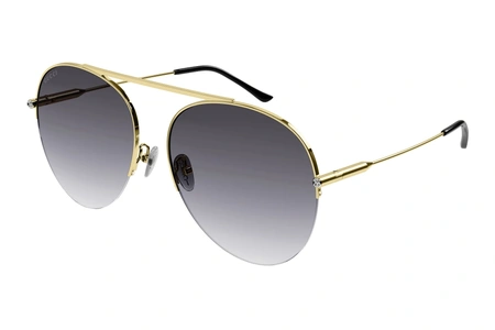 gucci, GG 1413S, sievietēm, apaļas / ovālas, metāla
