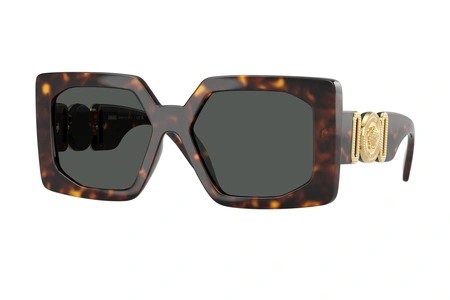 versace, 4478U, sievietēm, kvadrātveida, plastika