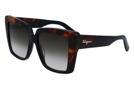 ferragamo, SF 1060S, sievietēm, stūrains, plastika