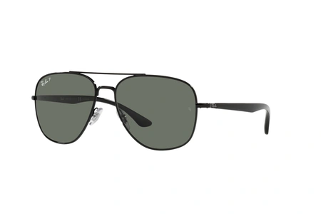 rayban, RB 3683, vīriešiem, stūrains, polarizētas, metāla