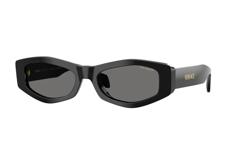 versace, 4487, женские, oвал / круглый, поляризационные, пластик