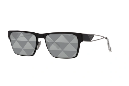 prada, SPR 71Z, мужские, квадрат, металл