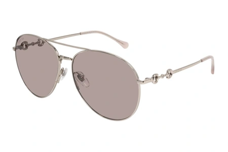 gucci, GG 1698S, женские, oвал / круглый, металл