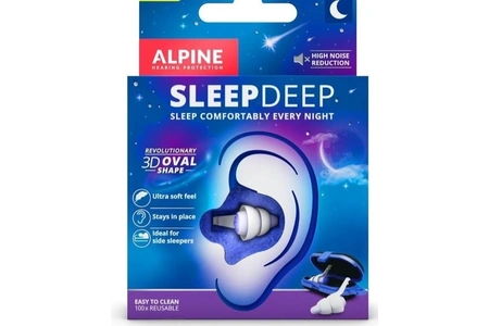 SleepDeep miega ausu aizbāžņi Mini/S