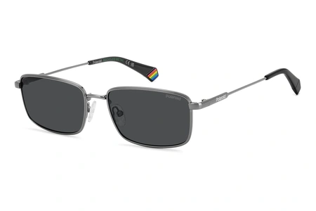 polaroid, PLD 6227SX, мужские, угловой, поляризационные, металл