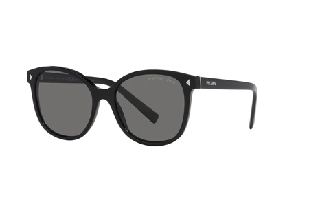 prada, SPR 22Z, женские, oвал / круглый, пластик