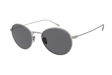 g.armani, AR 6125, мужские, oвал / круглый, поляризационные, металл