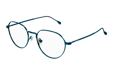 gucci, GG 1358O, женские, oвал / круглый, металл