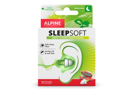 Alpine SleepSoft gulēšanai paredzētie ausu aizbāžņi