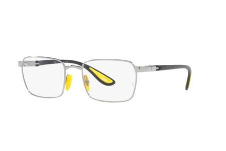 rayban, RB 6507M, мужские, квадрат, металл
