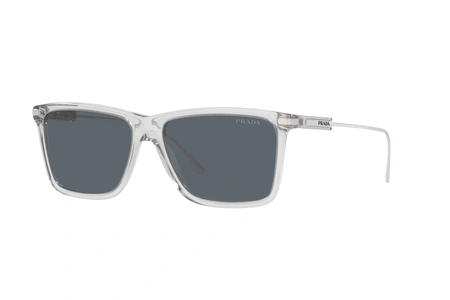 prada, SPR 01Z, мужские, квадрат, пластик