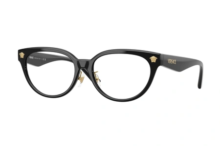 versace, 3370D, sievietēm, stūrains, plastika