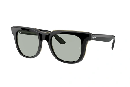 rayban, RB 4368, vīriešiem, stūrains, plastika