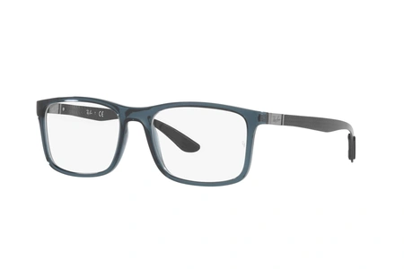 rayban, RB 8908, vīriešiem, kvadrātveida, plastika, tumši zila