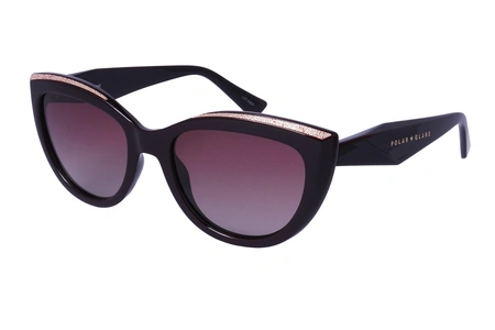 polarglare, PG 7164B, sievietēm, stūrains, polarizētas, plastika