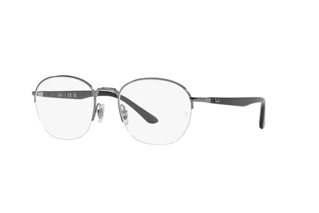 rayban, RB 6487, мужские, oвал / круглый, металл
