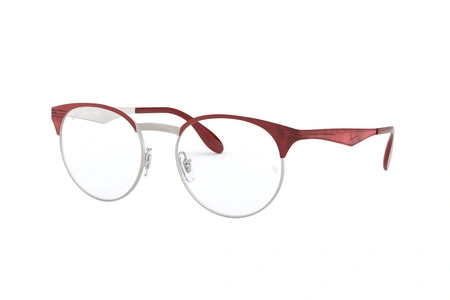 rayban, RB 6406, мужские, oвал / круглый, металл