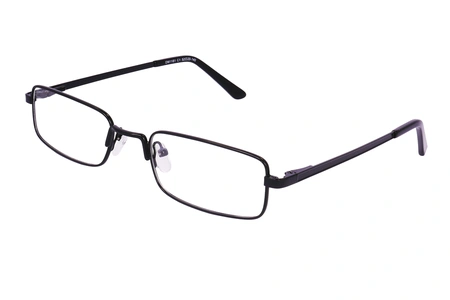 your line, DM 1181, half-rim, kvadrātveida, metāla