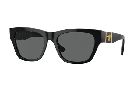 versace, 4457, vīriešiem, stūrains, plastika