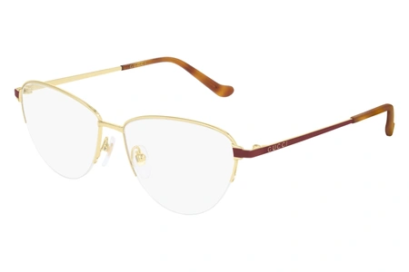 gucci, GG 0580O, sievietēm, apaļas / ovālas, metāla