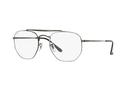 rayban, RB 3648V, мужские, oвал / круглый, металл