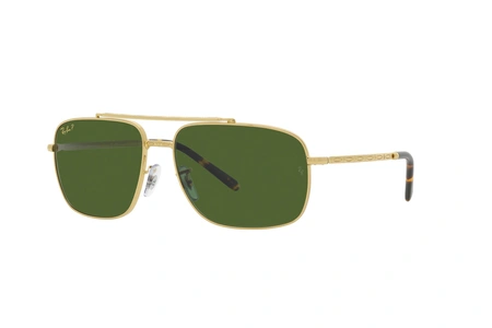 rayban, RB 3796, vīriešiem, kvadrātveida, polarizētas, metāla