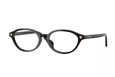 versace, 3393D, sievietēm, apaļas / ovālas, plastika