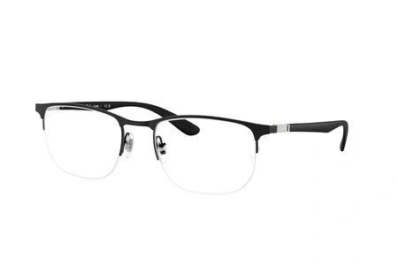 rayban, RB 6513, мужские, квадрат, металл