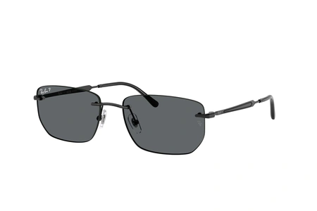 rayban, RB 3768, vīriešiem, kvadrātveida, polarizētas, metāla