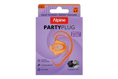 Alpine PartyPlug — ausu aizbāžņi koncertiem
