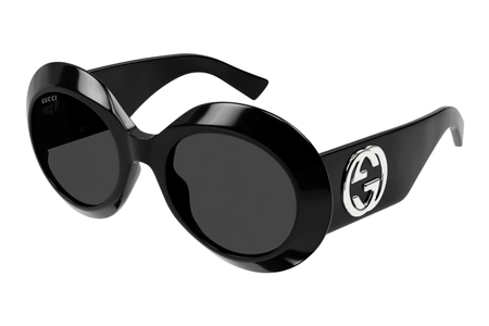 gucci, GG 1647S, sievietēm, stūrains, plastika