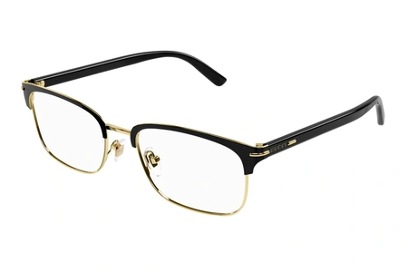 gucci, GG 1448O, мужские, квадрат, металл