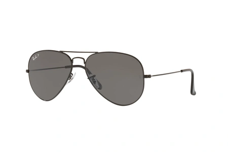 rayban, RB 3025, мужские, oвал / круглый, поляризационные, металл