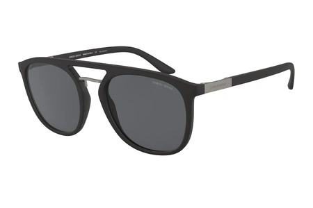 g.armani, AR 8118, мужские, oвал / круглый, поляризационные, пластик