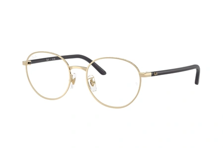 rayban, RB 6538D, мужские, oвал / круглый, металл